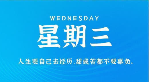 10月4日，星期三，农历八月二十，假期愉快！